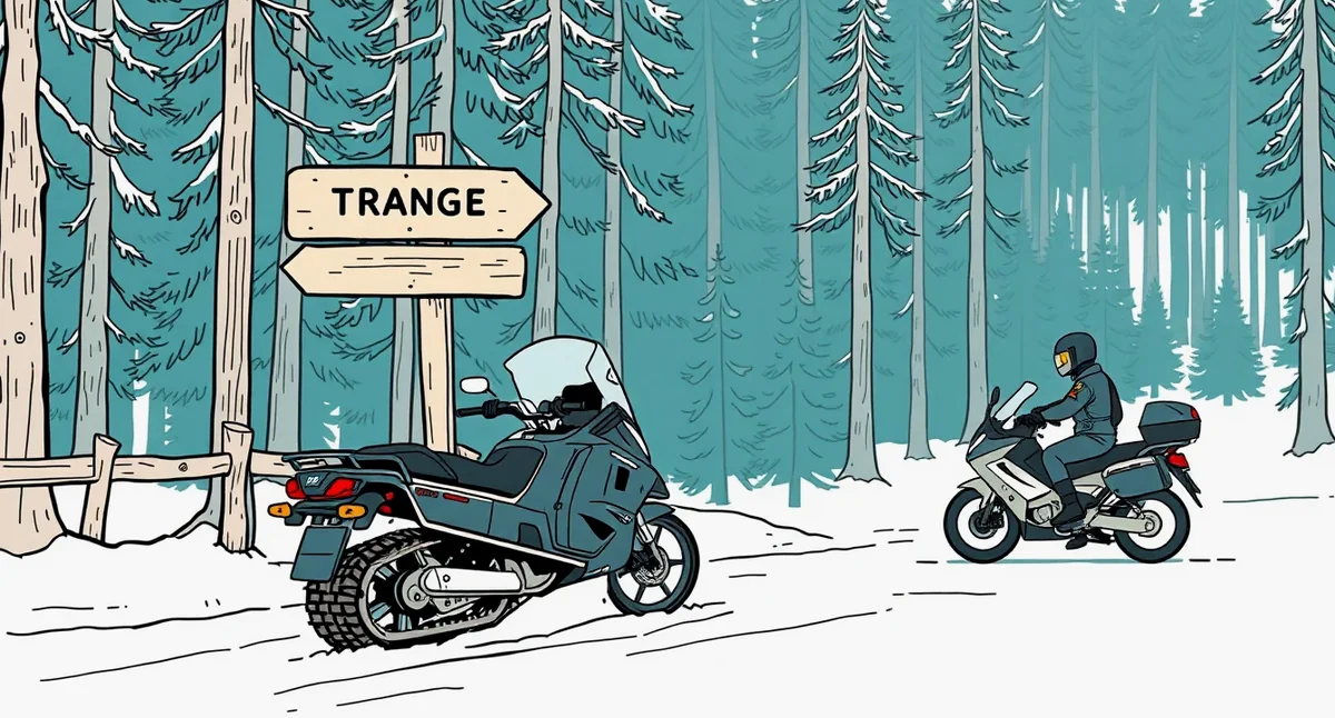 Horská záchranná služba a privolaná hliadka vyšetrujúca nehodu motorových saní na svahu