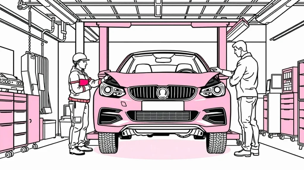 Vodič fotí smartfónom palubnú dosku a rozsvietený tachometer auta