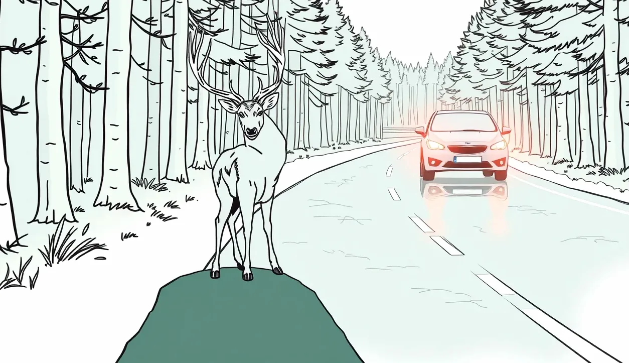 Biela Honda Civic zaparkovaná na mestskom parkovisku