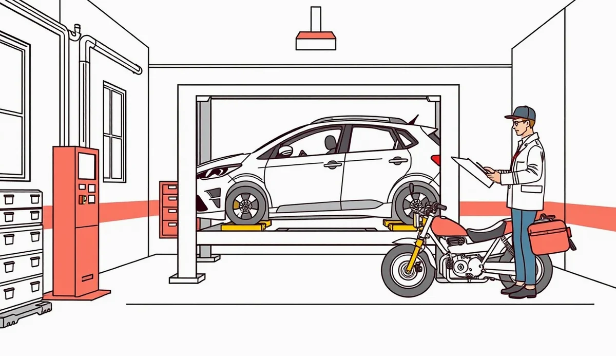 Poškodené motorové vozidlo po dopravnej nehode čakajúce na likvidáciu škody