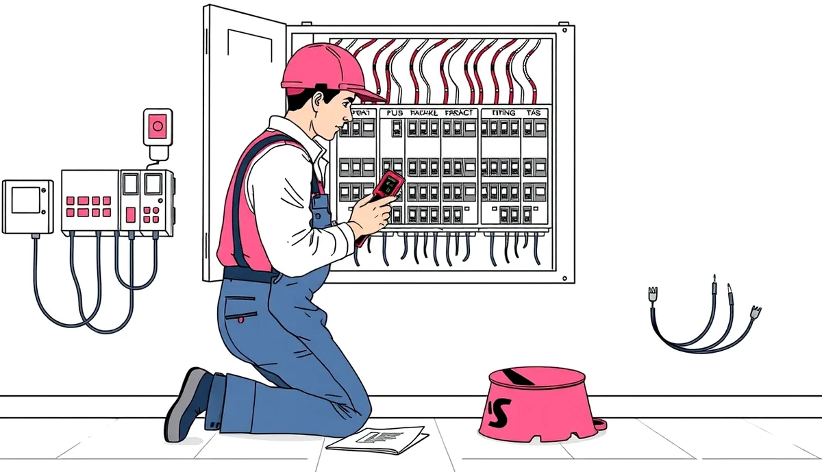 Prepäťová ochrana a prúdový chránič v domácom elektrickom rozvádzači pripojenom k nabíjaniu