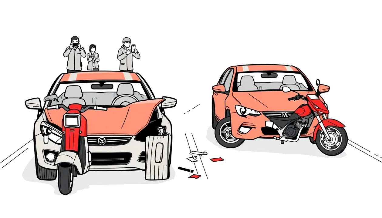 Žlté odťahové vozidlo nakladá nepojazdné osobné auto na sídliskovom parkovisku