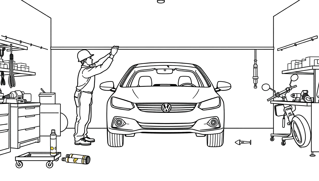 Prasklina na čelnom skle automobilu spôsobená nárazom kamienka počas jazdy