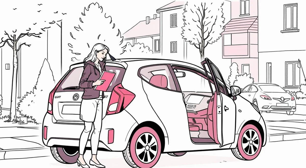 Pohľad pod kapotu motora vozidla Seat s označením výkonu v kilowattoch