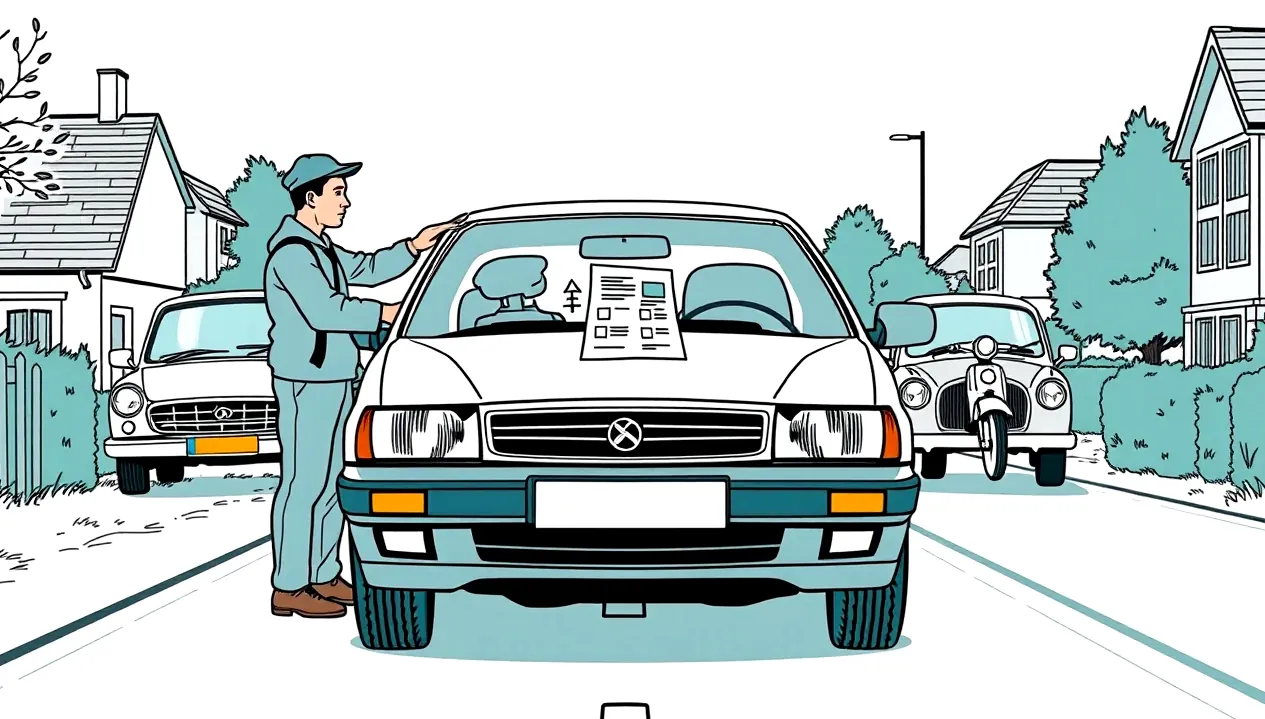 Pohľad na motorový priestor a mechanické časti automobilu Lada Samara