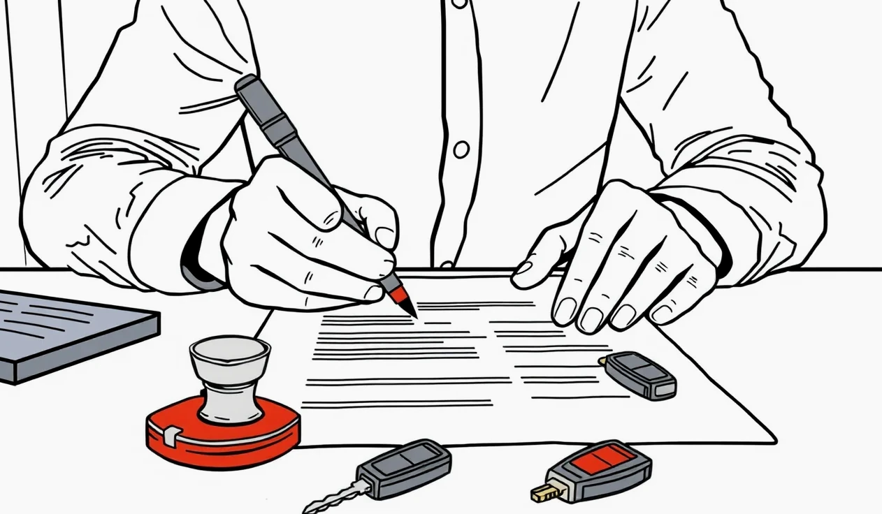 Lada Niva prechádzajúca po nespevnenej poľnej ceste na okraji lesa