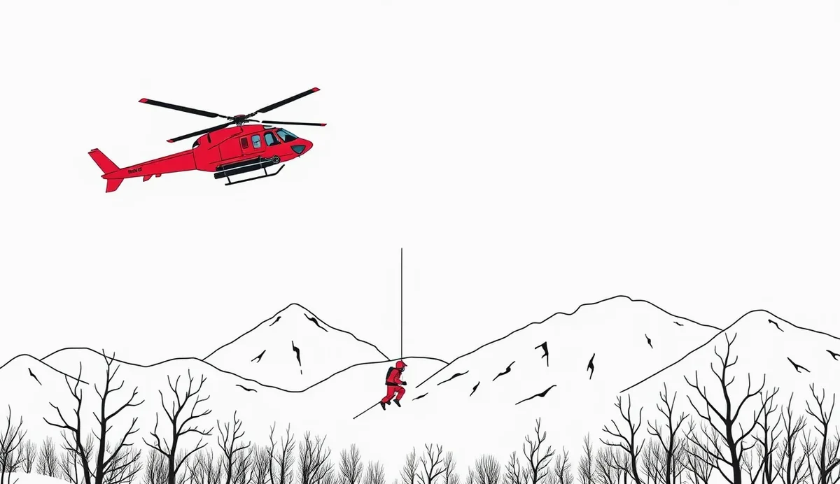 Snowboardista pred skokom na prekážke v zasneženom snowparku